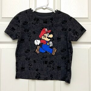 Boys Old Navy Super Mario Graphic T-Shirt Size XS 5